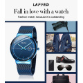 OLEVS marca 9907 nova moda masculina esportiva pulseira de malha relógio de quartzo à prova d&#39;água Personalize seu próprio relógio com logotipo